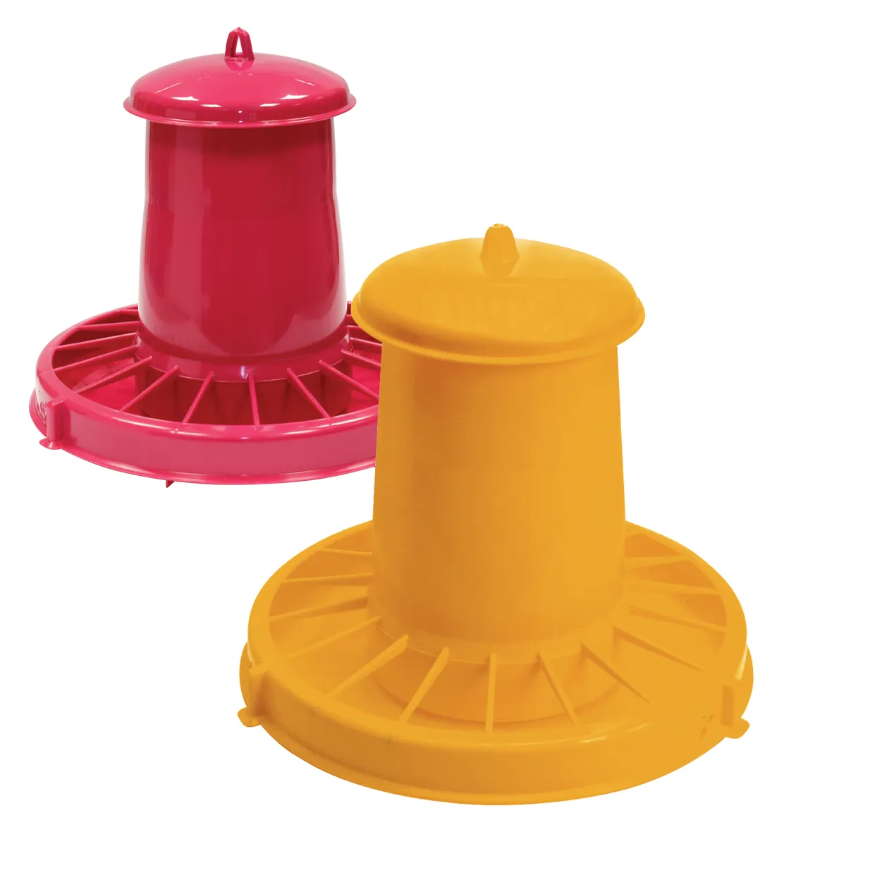 Mangiatoia tramoggia + coperchio lt 10,5 = kg 7 - POLLI