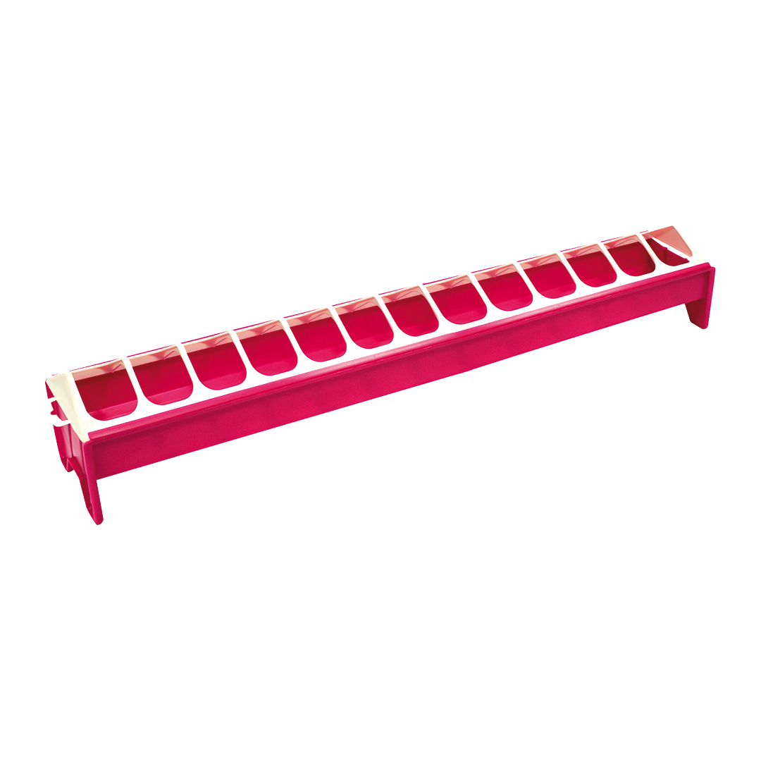 Novital Comedero _ Bebedero de barras - POLLOS 75cm fucsia