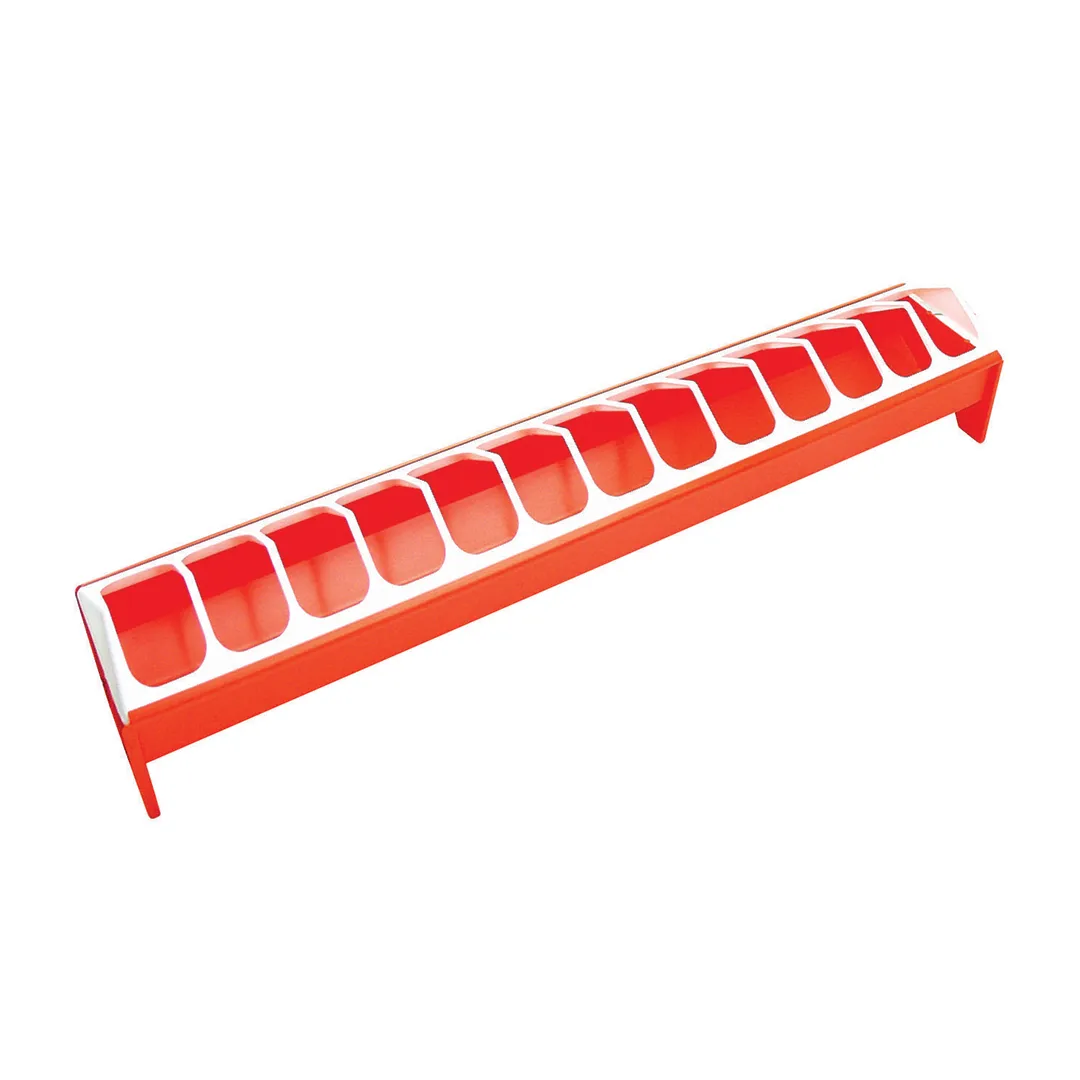 Novital Mangiatoia Abbeveratoio a barretta - POLLI 75cm rosso