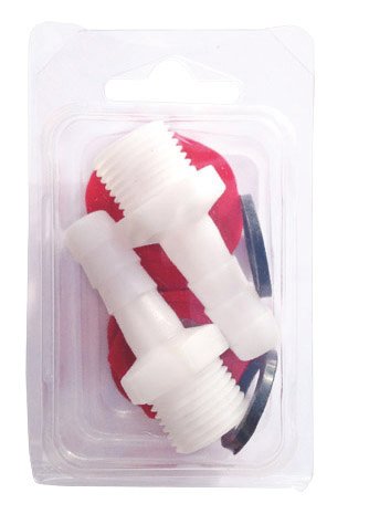 Uscita portagomma filetto 1/2''+ guarnizione + dado - immagine 4